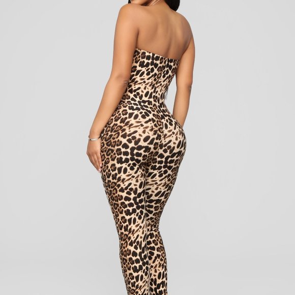 Can't Be Domesticated Cheetah Jumpsuit - Picture 6 of 10